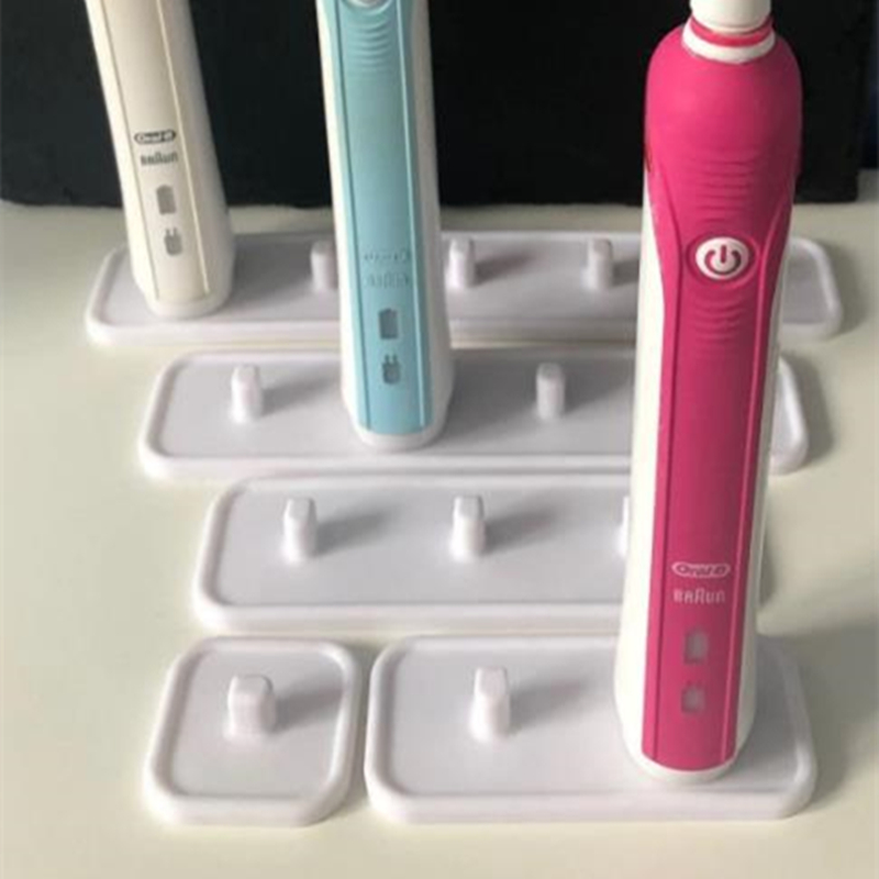 Toothbrush Holder Set - Support/support blanc pour brosse à dents