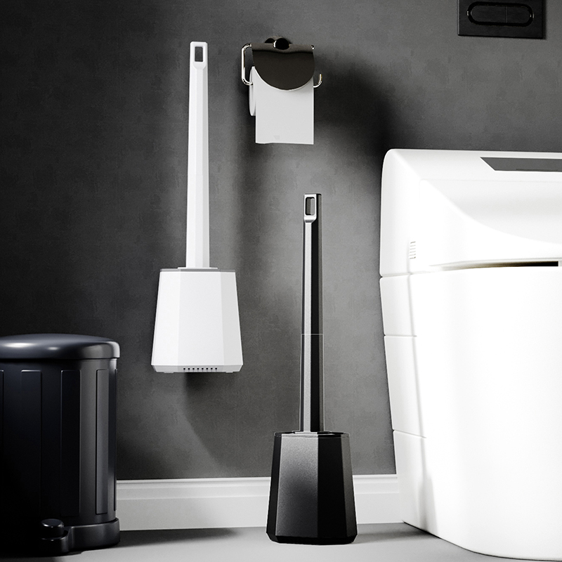 Zara Home Bathroom - Porte-brosse de toilette mural en Silicone