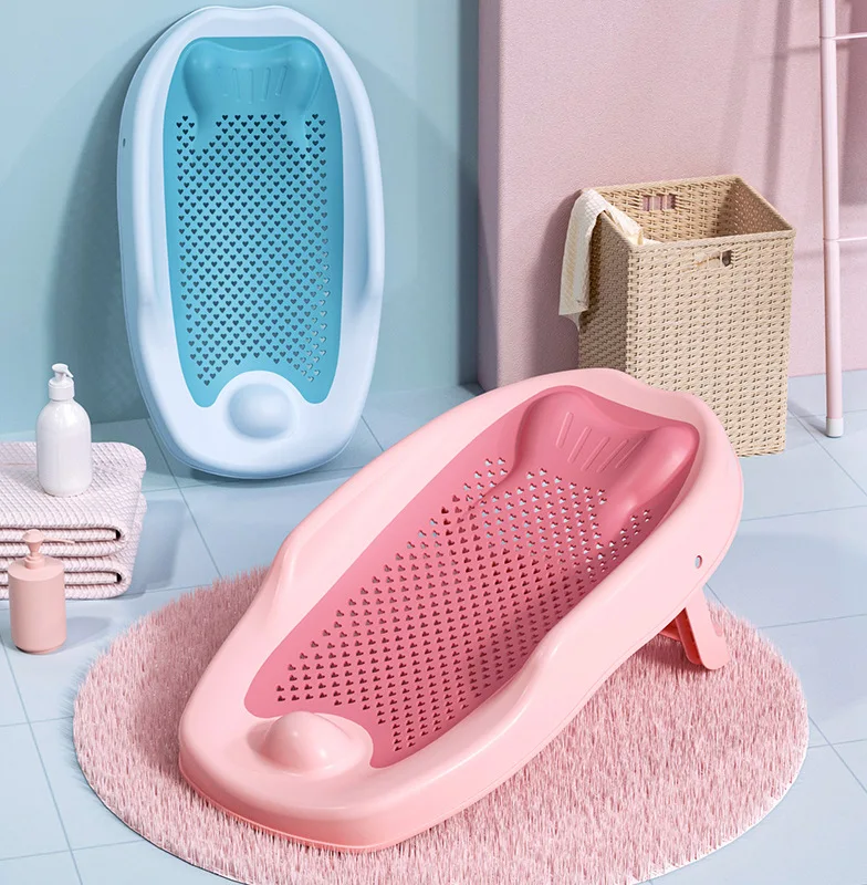 Non Slip Bath Mat - Filet de bain réglable pour nouveau-né,