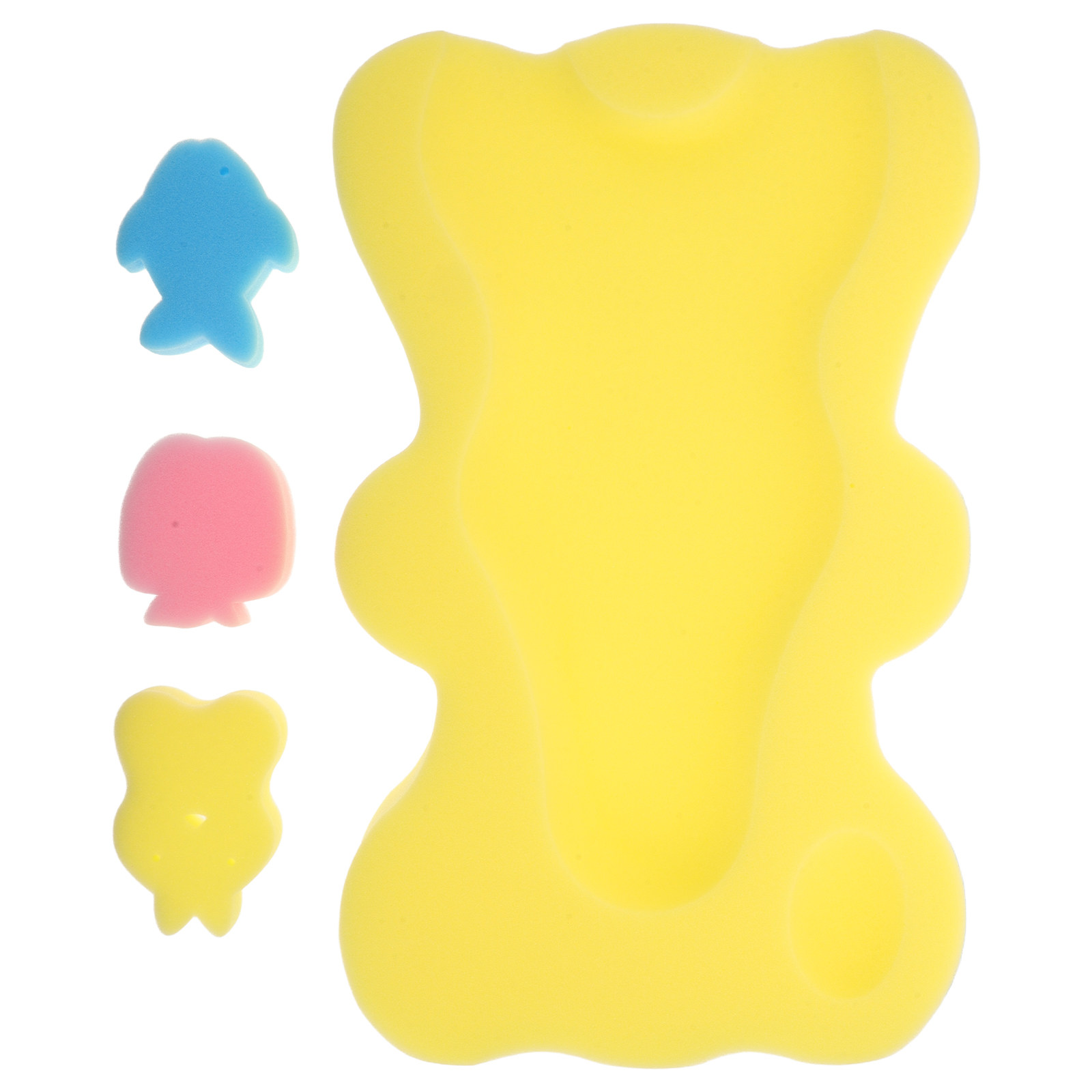 Non Slip Bath Mat - Coussin de bain pour bébé, éponge