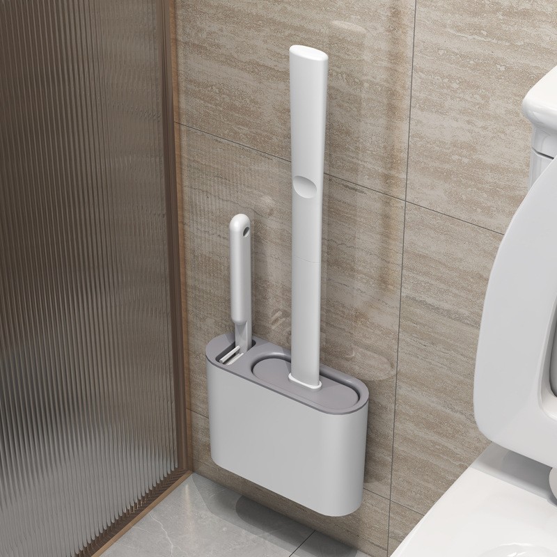 Zara Home Bathroom - Brosse de toilette sans coins morts,