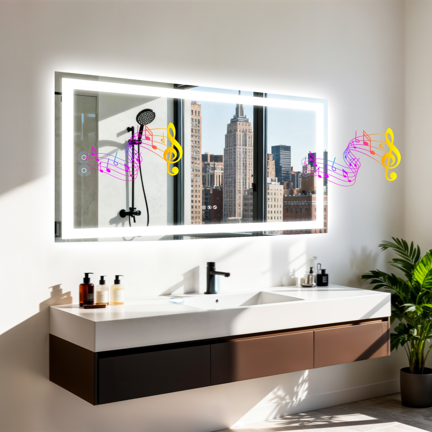 Zara Home Bathroom - Miroir de salle de bain LED