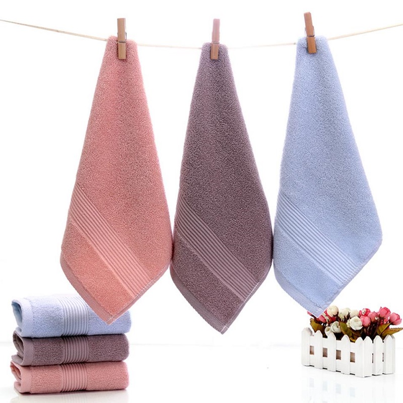 Zara Home Bathroom - Serviettes carrées épaisses en coton uni,