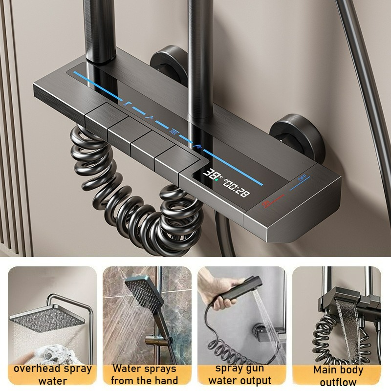 Ensemble de douche intelligent - Bathroom Home Improvement avis et prix