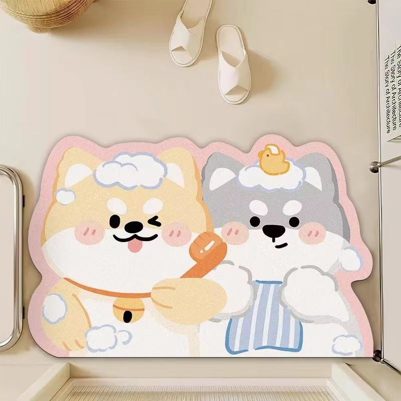 Tapis de porte en forme de crè - Home Made Bathroom Vanity avis et prix