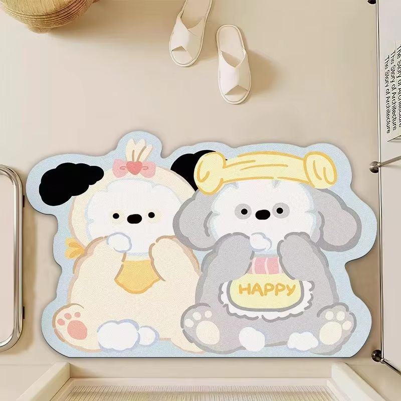 Tapis de porte en forme de crè - Home Made Bathroom Vanity avis et prix