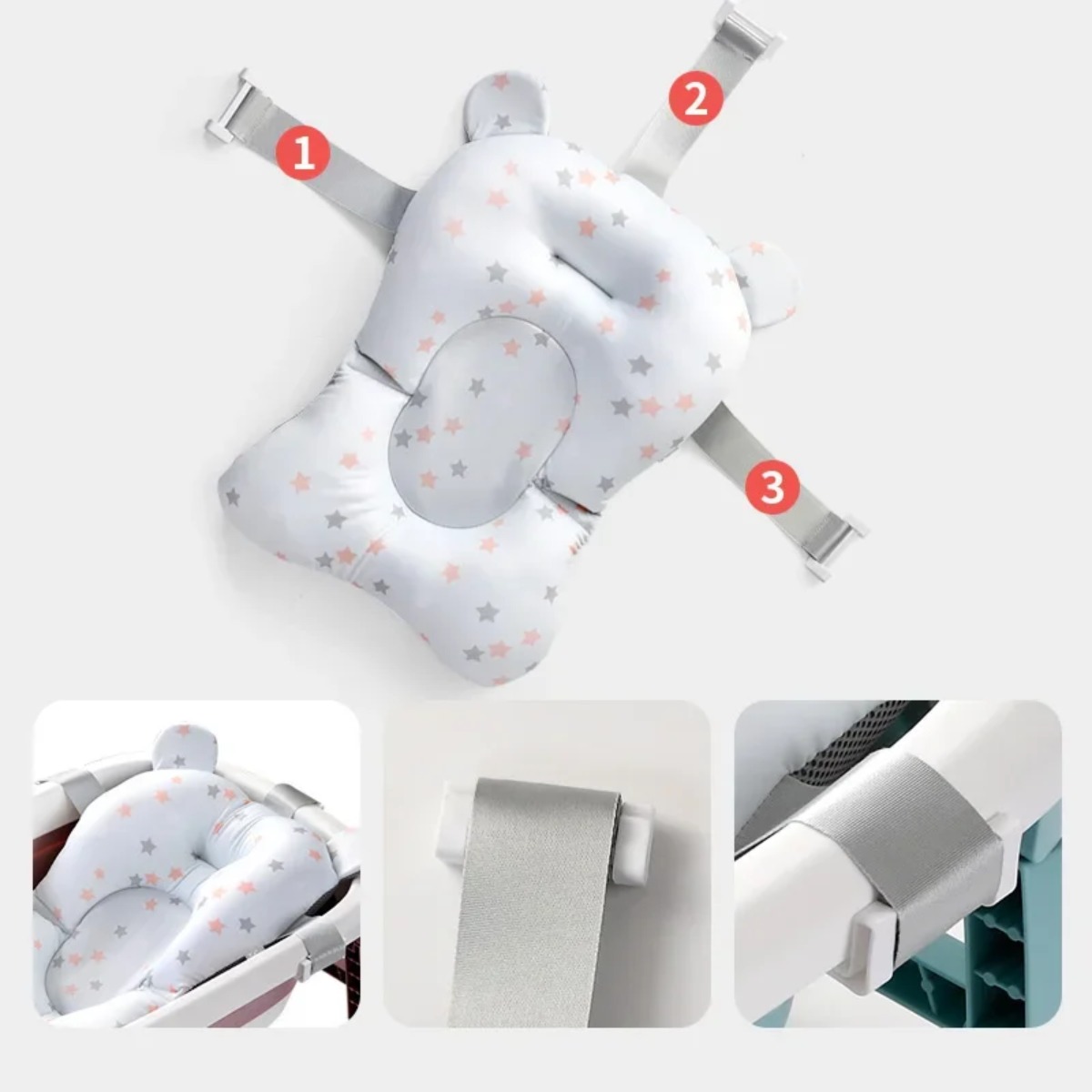 Tapis de bain pour bébé, couss - Non Slip Bath Mat avis et prix