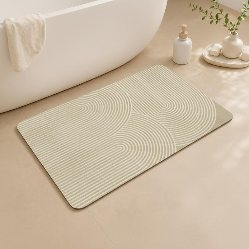 Tapis de bain en diatomite ray - Non Slip Bath Mat avis et prix