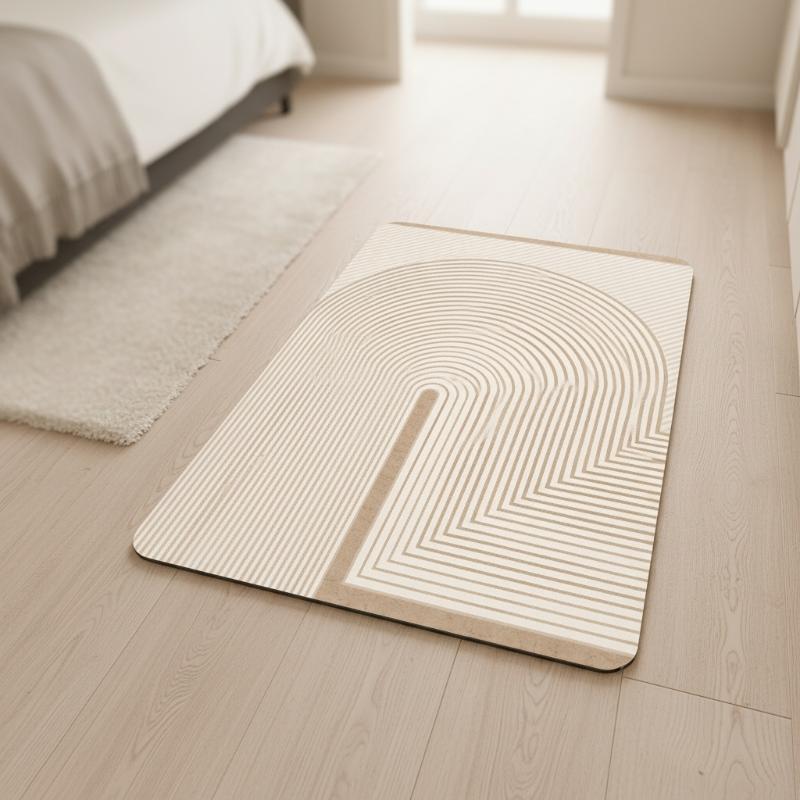 Tapis de bain en diatomite ray - Non Slip Bath Mat avis et prix