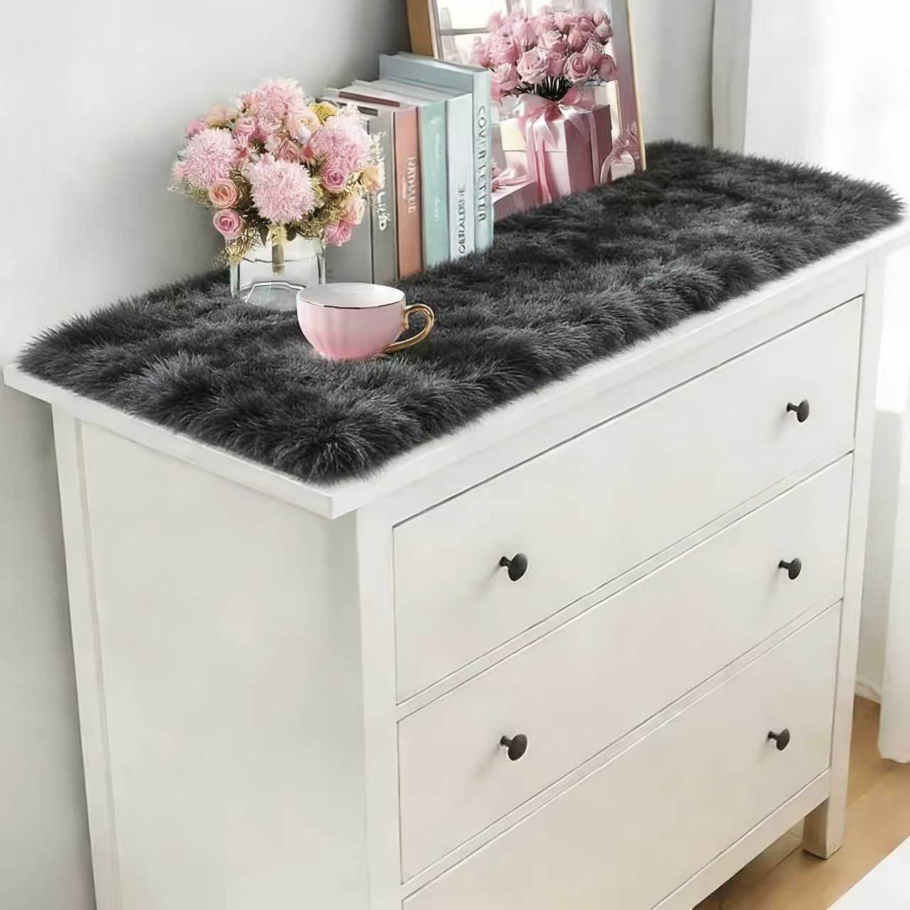 Tapis en peluche dégradé VIKAM - Home Made Bathroom Vanity avis et prix