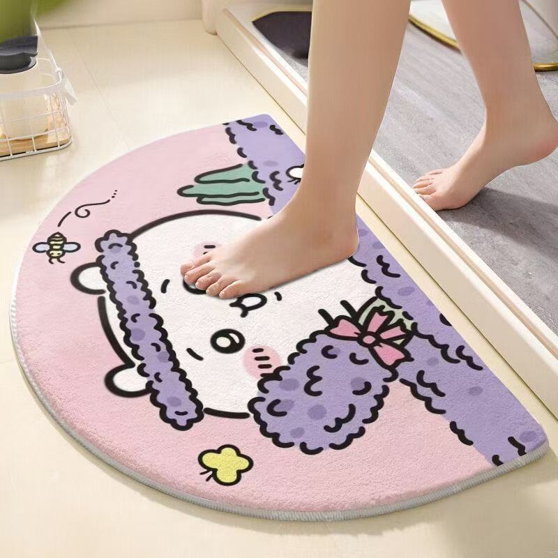 Tapis de bain semi-circulaire  - Non Slip Bath Mat avis et prix