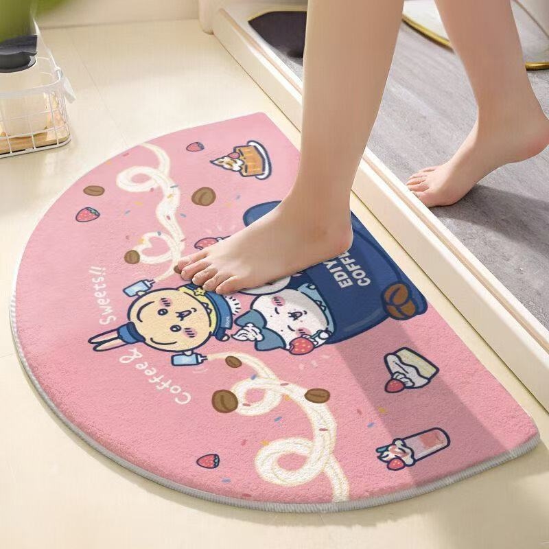 Tapis de bain semi-circulaire  - Non Slip Bath Mat avis et prix