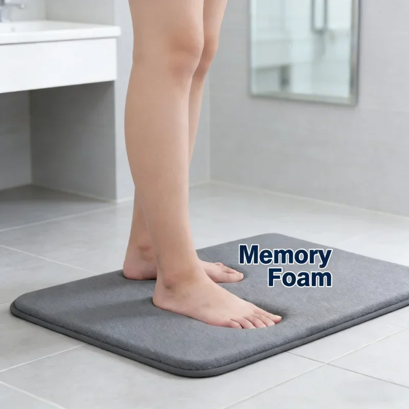 Tapis de bain en mousse à mémo - Non Slip Bath Mat avis et prix