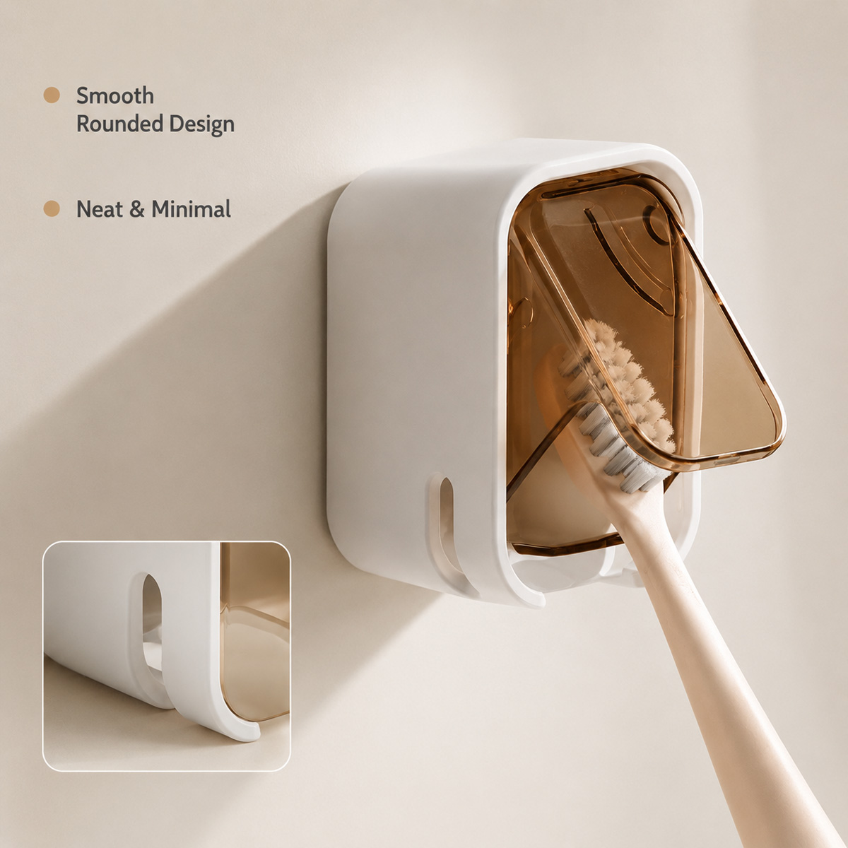 Support mural pour brosses à d - Toothbrush Holder Set avis et prix
