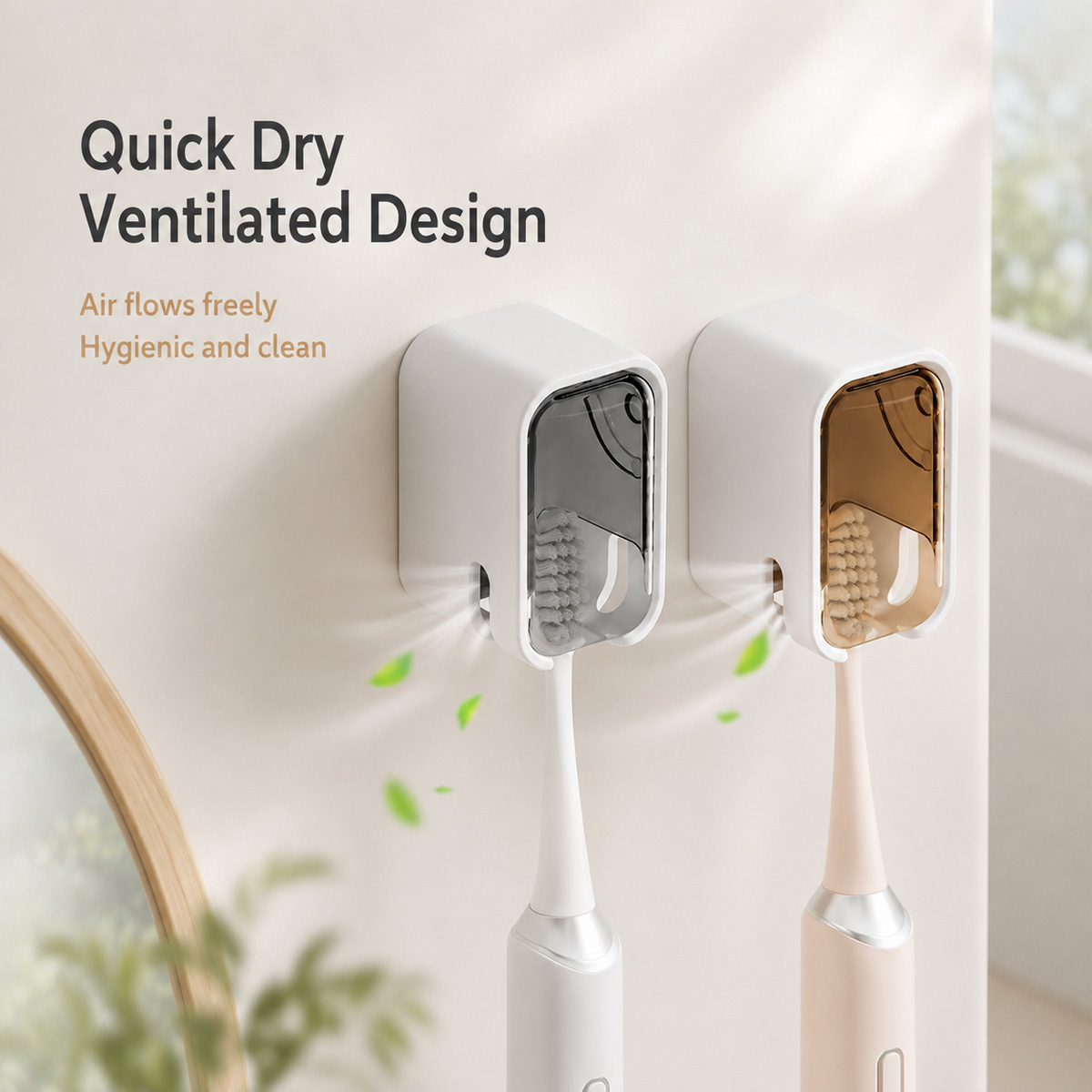 Support mural pour brosses à d - Toothbrush Holder Set avis et prix