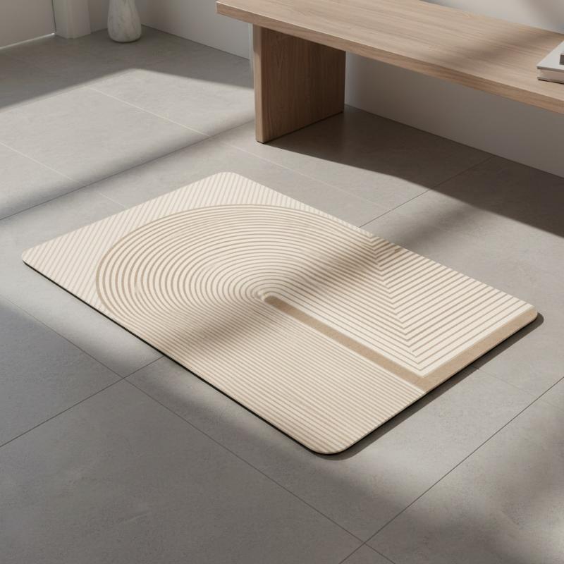 Tapis de bain en diatomite ray - Non Slip Bath Mat avis et prix