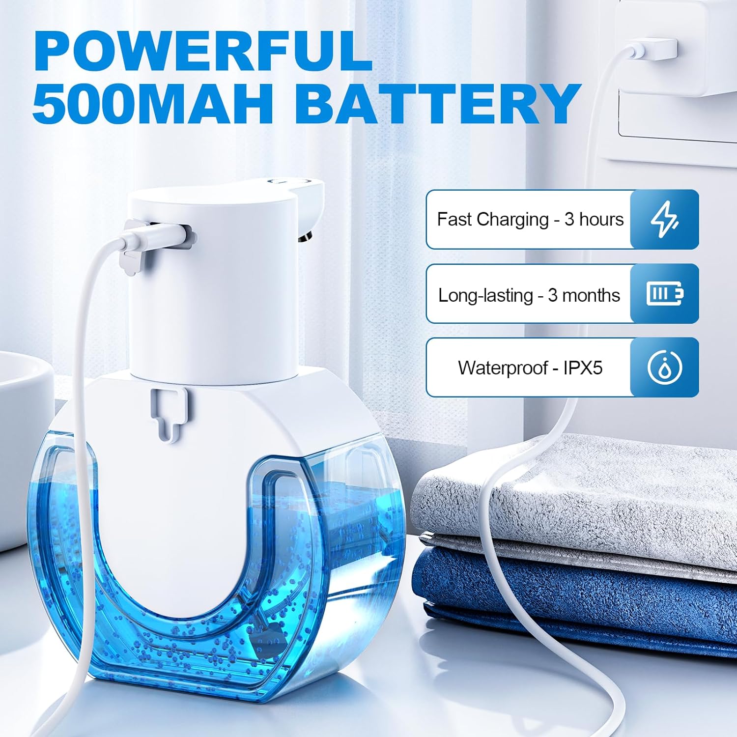 Distributeur automatique de mo - Soap Dispenser Pump avis et prix
