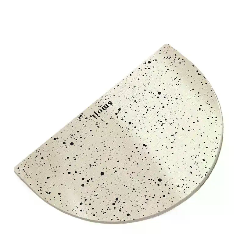 Tapis de bain ovale en diatomi - Non Slip Bath Mat avis et prix