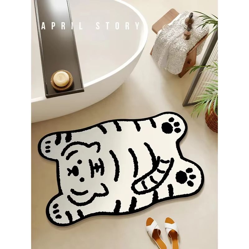 Tapis de bain VIKAMA Ins léopa - Home Made Bathroom Vanity avis et prix