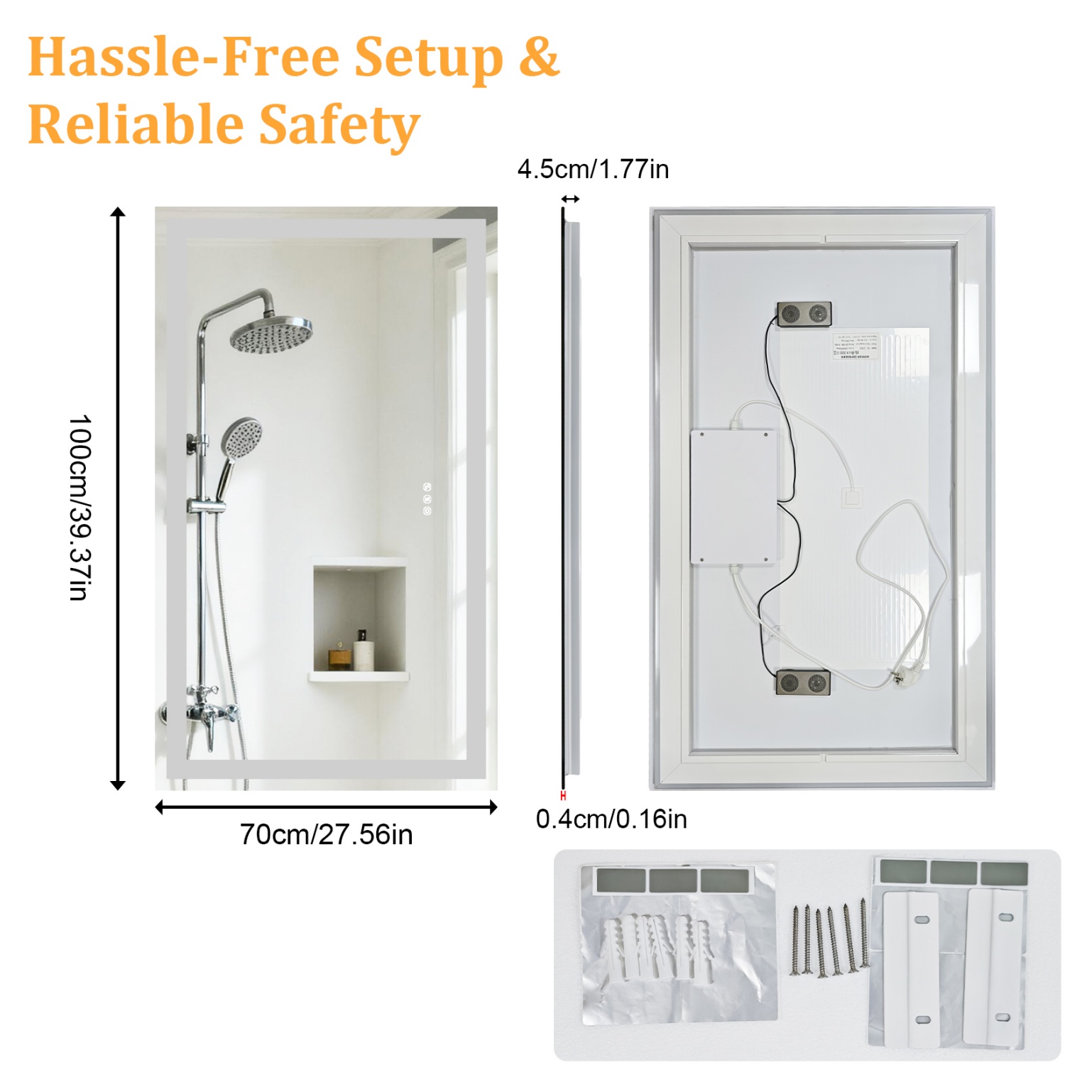 Miroir de salle de bain LED 50 - Zara Home Bathroom avis et prix