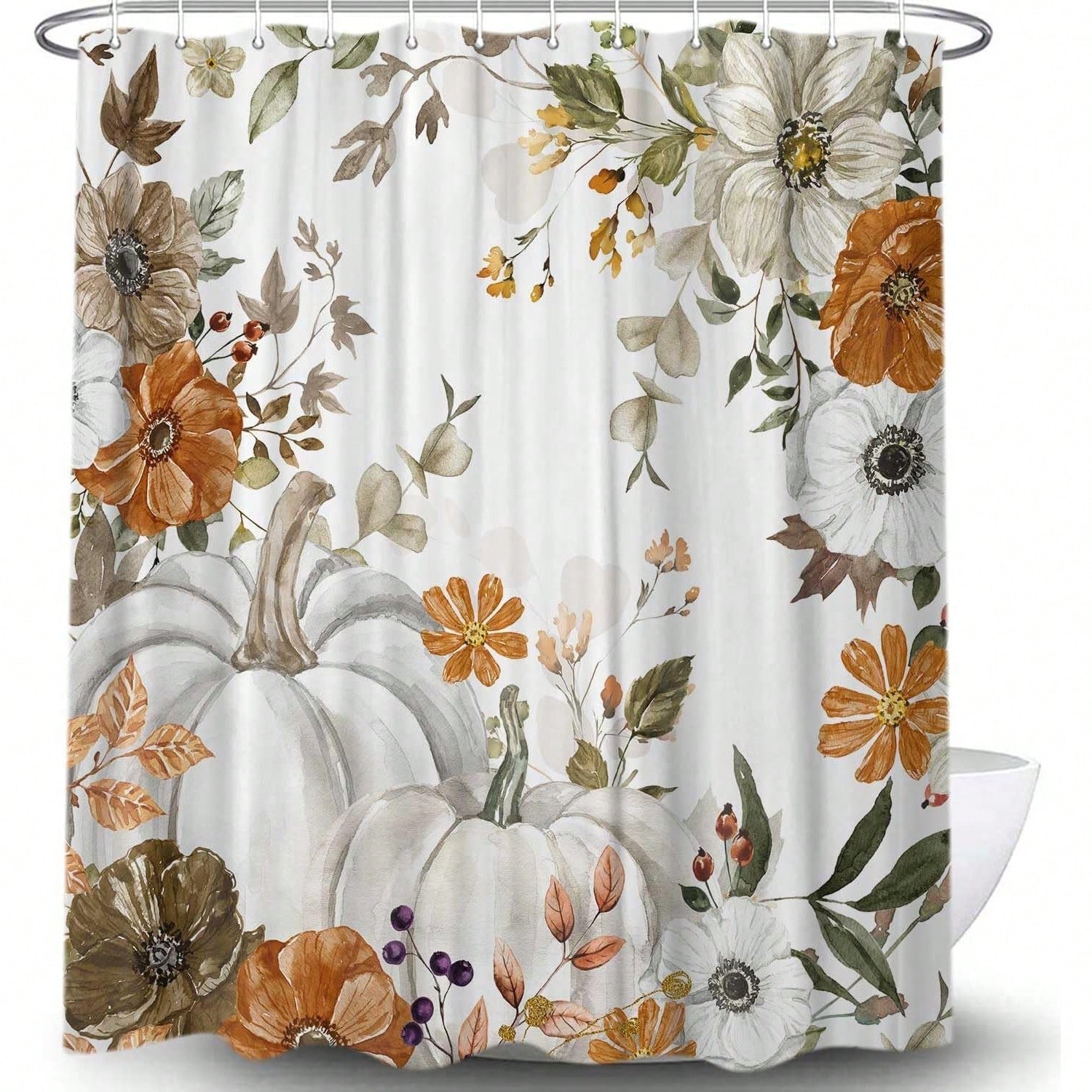 Rideau de douche à motifs d’au - Home Essentials Bathroom Accessories avis et prix