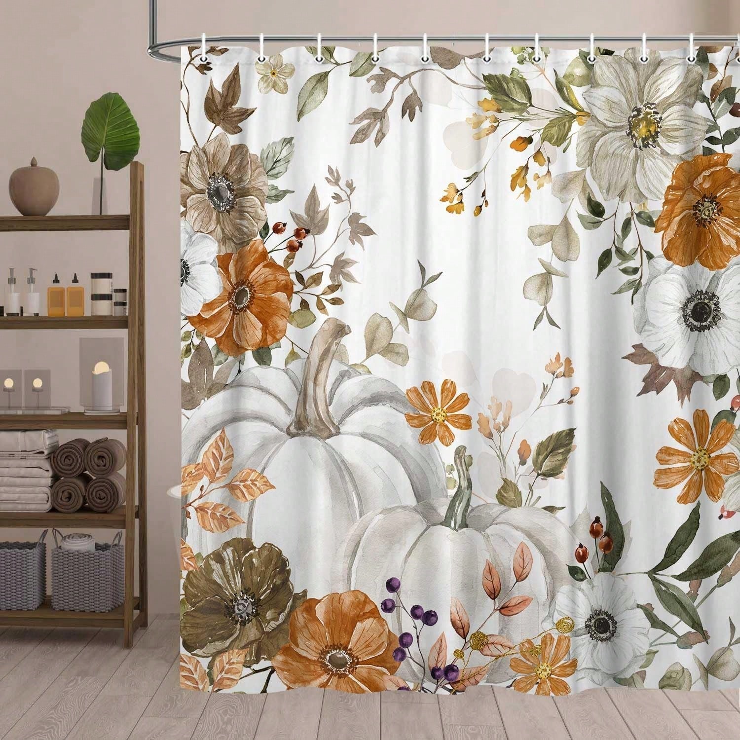 Rideau de douche à motifs d’au - Home Essentials Bathroom Accessories avis et prix