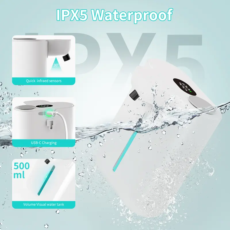 Distributeur de savon à capteu - Soap Dispenser Pump avis et prix