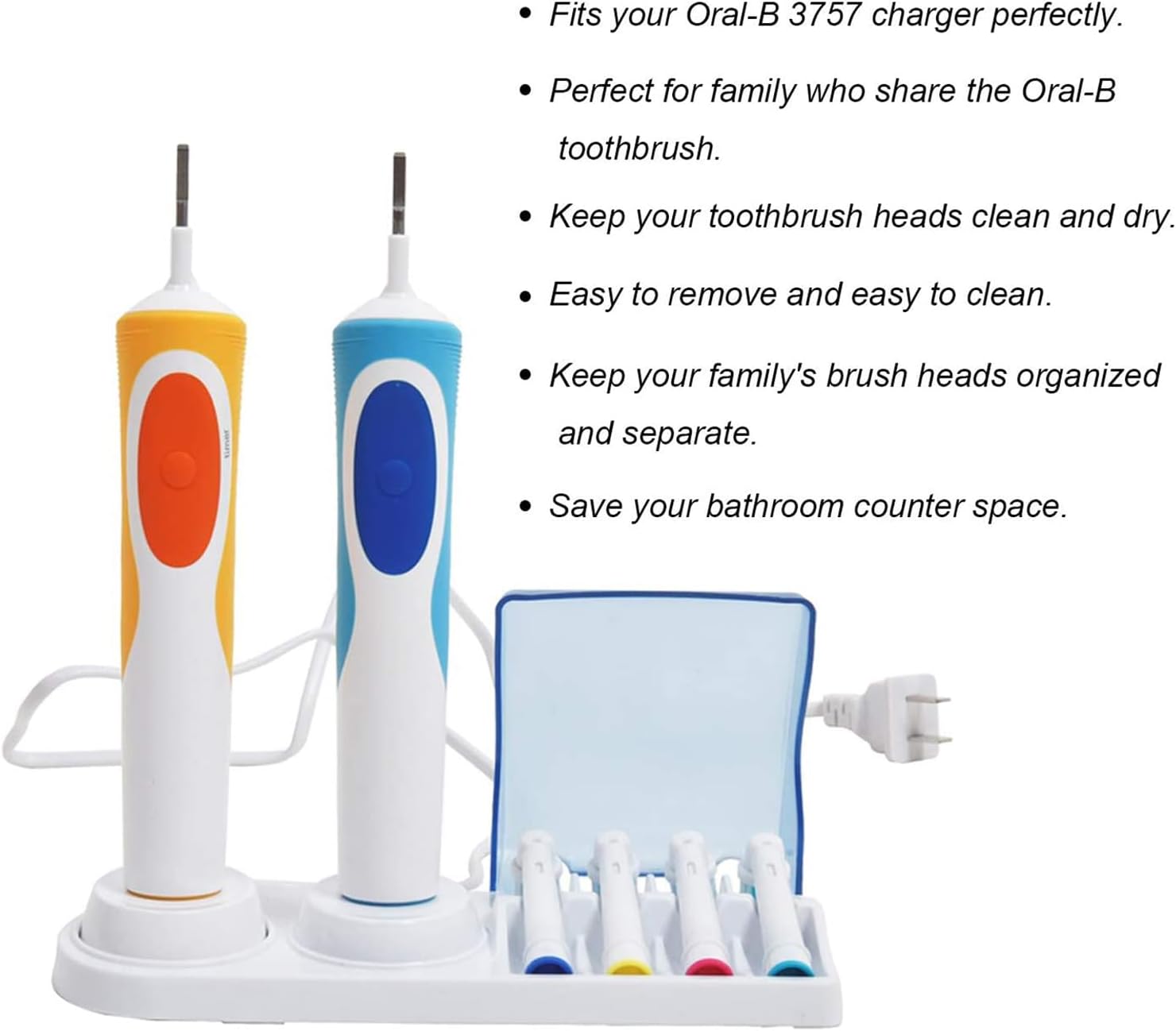 Support de brosse à dents élec - Toothbrush Holder Set avis et prix