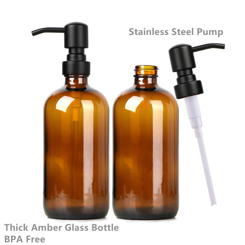 Distributeur de savon en verre - Soap Dispenser Pump avis et prix