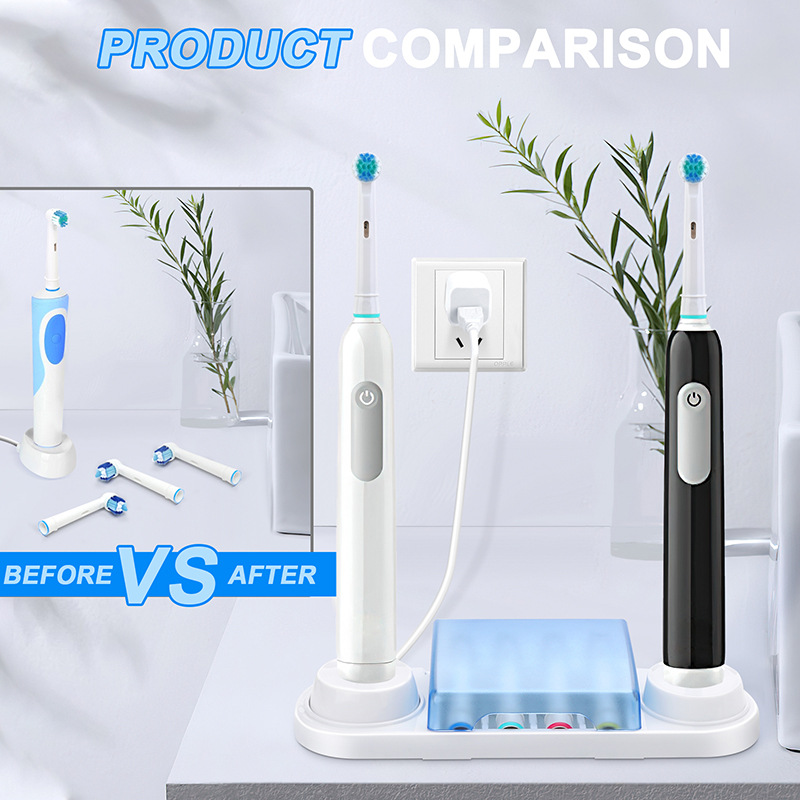 Support de brosse à dents élec - Toothbrush Holder Set avis et prix